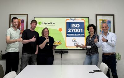 HippoLine ISO-gecertificeerd: compliance via ons eigen dashboard